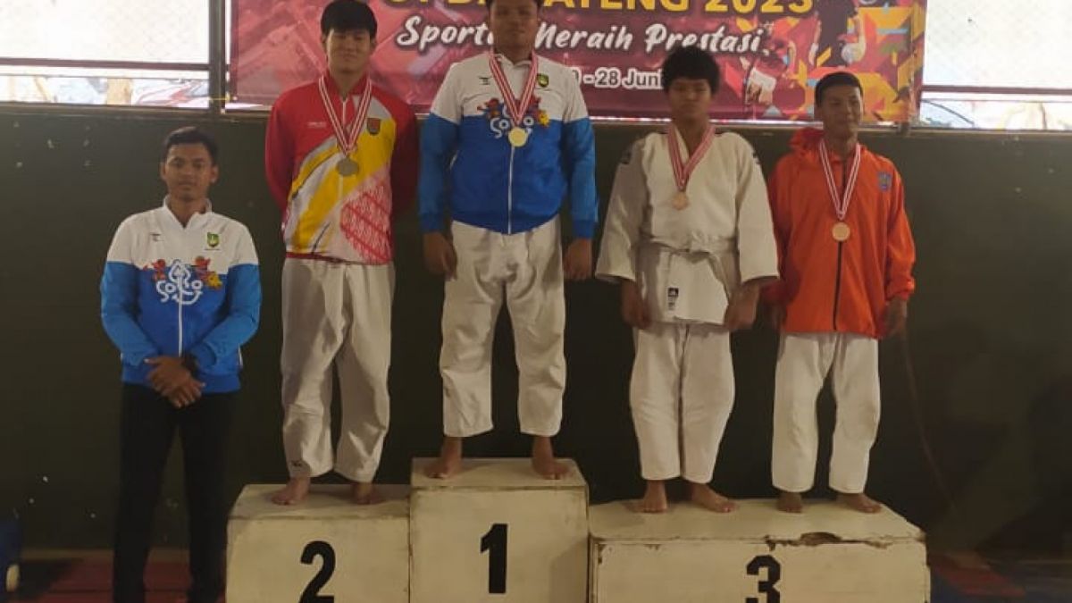 Medali Judo POPDA Jateng 2023. [Dok POPDA Jateng]