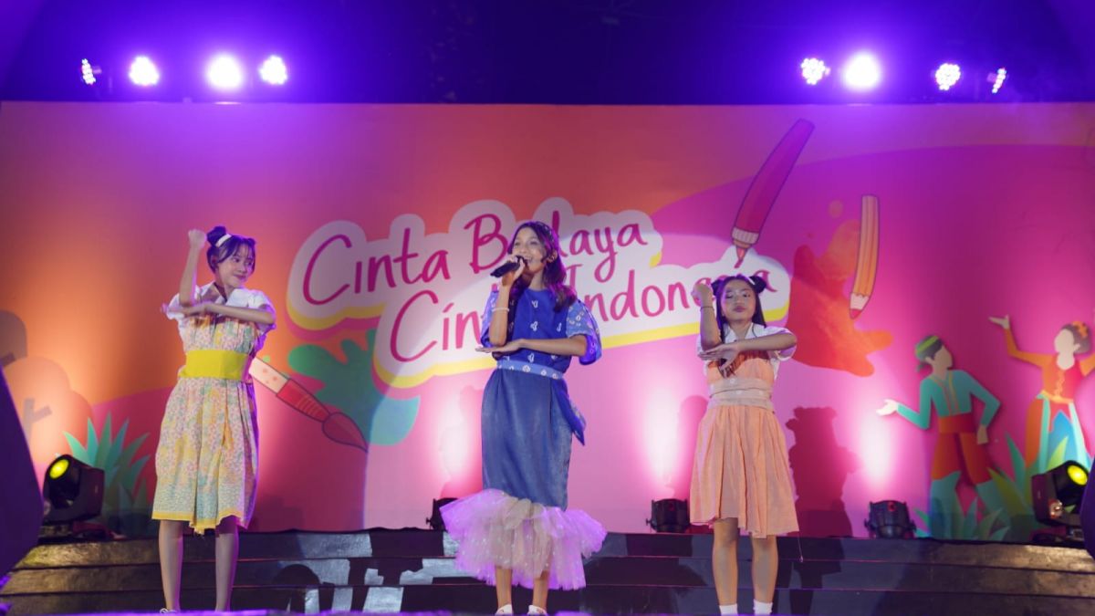 Lomba Menggambar Taman Indonesia Kaya Dimeriahkan Penyanyi Cilik Quinn Salman. [Dok Taman Indonesia Kaya]