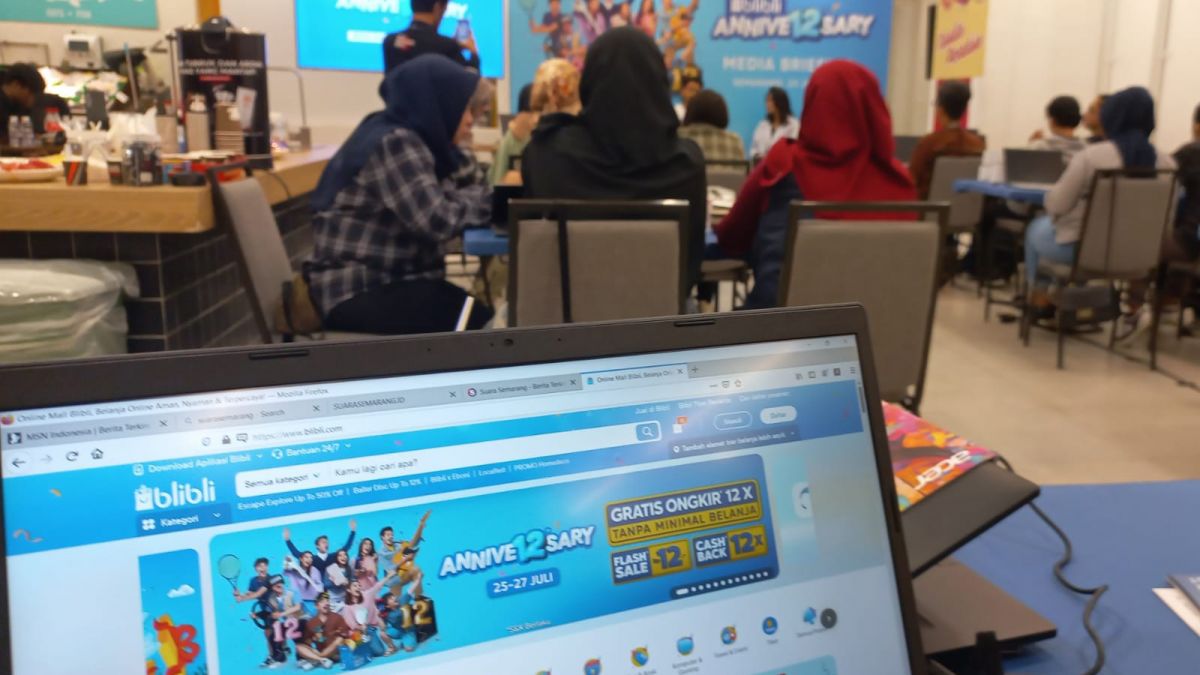 Kegiatan media briefing di Farmers Market Mall Tentrem Semarang 25 Juli 2023 [Semarang.suara.com]