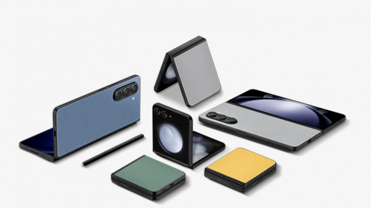 Pilihan warna eksklusif Samsung Galaxy Z Flip5 dan Galaxy Z Fold5. [samsung.com]