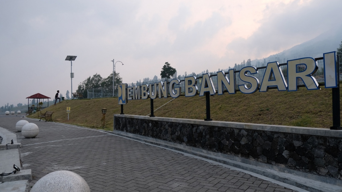 Pemandangan alam di sekitar Embung Bansari [Suara Semarang/Diaz A Abidin]