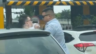 Ini Plat Nomor Pajero yang Viral, Tampar Pengemudi Yaris di Tol Tomang