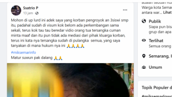 Viral Keluarga Ungkap Kasus Bullying Siswi SMP Semarang Belum Tuntas, Tak Ada Mediasi Cuma Minta Maaf lewat Video