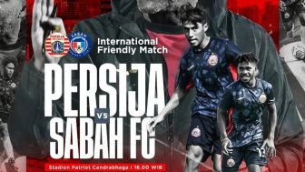 Live Streaming Persija vs Sabah FC Hari Ini Minggu 4 Juni 2022 di Indosiar