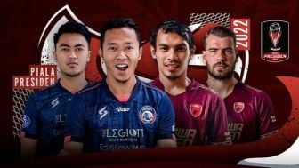 Nonton Live Streaming Arema FC vs PSM Makassar Piala Presiden 2022 Malam Ini