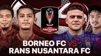 Link Live Streaming Pertandingan Piala Presiden 2022 Antara Borneo FC Samarinda vs RANS Nusantara FC JADWAL INDOSIAR Hari Ini