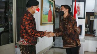 Raja Keraton Pura Mangkunegaran Kanjeng Gusti Bhre Temui Ganjar Bahas Pusat Kebudayaan Jawa