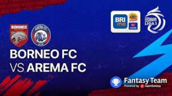 Link Live Streaming Pertandingan Final Piala Presiden 2022 Borneo FC vs Arema FC, Simak JADWAL INDOSIAR Hari Ini Minggu 17 Juli 2022