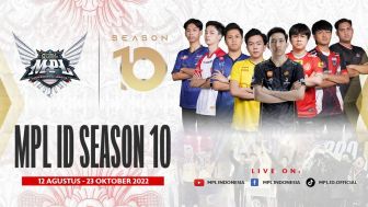 Jadwal MPL ID Season 10 Pekan Pertama, Dibuka Geek Fam vs RRQ Hoshi Jumat 12 Agustus 2022 Sore