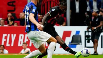 Brace Leao Bawa AC Milan Menang Laga Derby Hajar Inter Milan 3-2