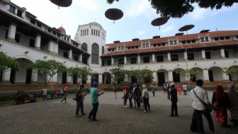 Wisatawan Jangan Bingung Ini Lokasi Parkir Resmi Gedung Lawang Sewu, Nyaman 2 Lantai Bisa Cari di Google Map