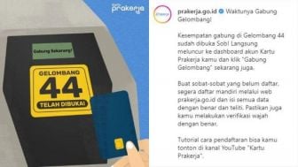 Kartu Prakerja Gelombang 44 Dibuka, Simak Cara Daftar Hingga Syarat Yang Perlu Anda Ketahui Dalam Artikel ini