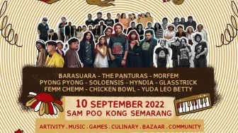 Jadwal Line Up Incuba Fest 2022 Hari Kedua 10 September 2022, Ada The Panturas, Barasuara dan Pyong Pyong