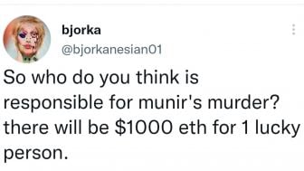 Akun Twitter Bjorka Aktif Kembali, Bikin Kuis Tebak Tebakan Berhadiah 1000 Dolar: Siapa Bertanggung Jawab Pembunuhan Munir?