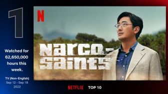 Narco-Saints Raih Posisi Teratas Serial Non-Inggris Paling Banyak Ditonton di Chart Mingguan Netflix