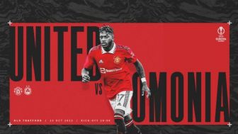 Jadwal dan Link Live Streaming Manchester United vs Omonia Nicosia Malam Ini di SCTV