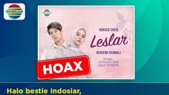 Lesti Kejora dan Rizky Billar Bakal Gelar Konser Cinta Leslar Bersemi Kembali? Indosiar Berikan Klarifikasi