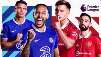 2 Link Live Streaming Chelsea vs Manchester United Malam Ini, Kick Offf 23.30 WIB