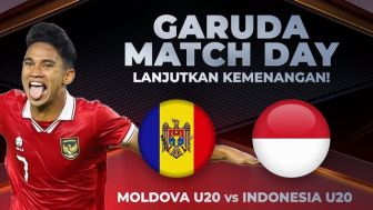 Jadwal Siaran Langsung Timnas Indonesia U-20 vs Moldova U-20 Hari Ini di ANTV, Kick Off 19.30 WIB