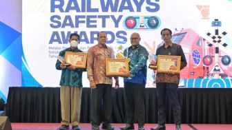 Jateng Raih Juara Pertama Railway Safety Awards 2022 dari Kemenhub