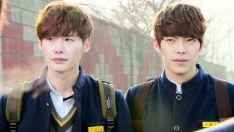 Lee Jong Suk dan Kim Woo Bin, Tunjukkan Bromance Tak Lekang Dimakan Waktu