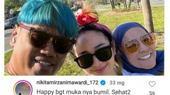 Nikita Mirzani Puji Foto Hamil Denise Chariesta: Anak Buah Cinta dengan RD ?