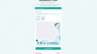 Cara Pasang Twibbon Dies Natalis UGM ke-73 Resmi dari Humas, Klik Link di Sini