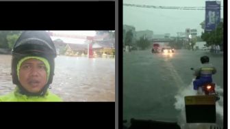 Hujan Semalaman, Kota Semarang Banjir, Jalanan Tenggelam