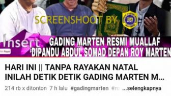 Gading Marten Mualaf Demi Nikahi Luna Maya? Cek Faktanya di Sini