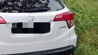 Viral! Mobil HRV Nyasar di Hutan Pegunungan Pati, Aneh Tersesat Jauh di Dalam Hutan Tapi Tidak Ada Bekas Tapak Ban
