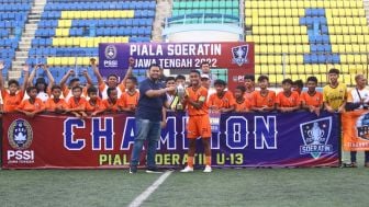 Final Piala Suratin U13 Jateng, Terang Bangsa U13 Juara Usai Kalahkan Persikas U13