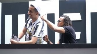 Habib Jafar Juventini, Ngefans Buffon dan Minta Tanda Tangan Edgar Davids