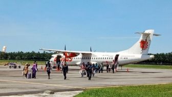 Di Depan Pintu Pesawat Pria Ini Sebut Ada Bom di Wings Air, Penerbangan Rute Bandara Ahmad Yani Semarang Tujuan Ketapang Terlambat