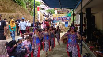 Relawan GMC Jateng Resmikan Kampung Ganjar Pranowo dan Sosialisasi Cegah Stunting