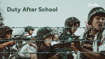 Sinopsis dan Nonton Streaming Duty After School Sub Indo Full Episode,Kisah Sekelompok Siswa SMA Bergabung dengan Militer untuk Berjuang Melawan Alien