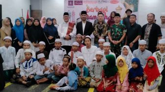 Kolaborasi Pengusaha Semarang Berbagi Ramadhan Santuni Ratusan Anak Yatim