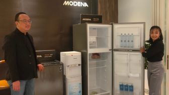 Produk Praktis Modena Ada Kulkas Tanpa Bunga Es, Mesin Cuci Pintar Hingga Dispenser Penyaring Mikroplastik