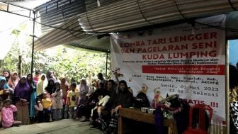 Gandeng Grup Kesenian Wahyu Setya Muda Budaya, GMC Jateng Gelar Lomba Tari Lengger dan Seni Kuda Lumping