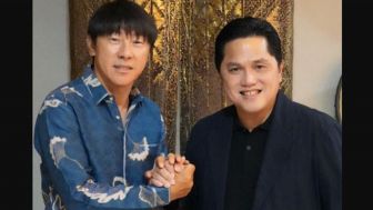 Indonesia Masuk Pot 4, Ketum PSSI Erick Thohir Mengajak Shin Tae Yong Drawing Piala Asia 2023 di Qatar