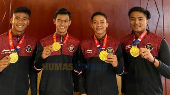 Raih Emas di Sea Games, Udinus Beri Hadiah untuk Irfan Jauhari, Pratama Arhan dan Ernando Ari