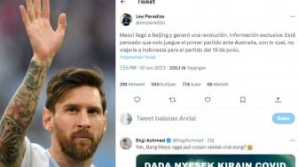 Sudah Beli Tiket Warganet Gigit Jari, Messi Dikabarkan Batal ke Indonesia, Aksi Jual Tiket Ramai di Twitter