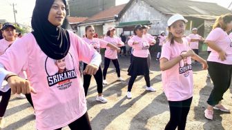 Srikandi Ganjar Ajak Perempuan Muda Ikuti Senam Srikandi Fit & Fun di Semarang