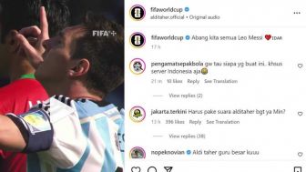 WOW! Aldi Taher Mendunia, Lagu Karya Dirinya tentang Lionel Messi Dipakai oleh FIFA World Cup