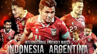 Link Nonton dan Jadwal Pertandingan FIFA Matchday Timnas Indonesia vs Argentina, GRATIS dan Resmi!