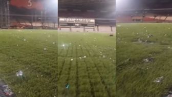 Wow Rincian Perbaikan Rumput Stadion GBK Rusak Parah Usai Acara Partai, Bisa Telan Rp 10 Miliar