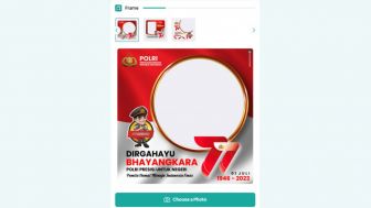 6 Desain Terbaru, Link Twibbon HUT Bhayangkara ke 77 Tahun 2023, Pasang di Media Sosial