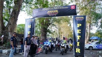 Gokil! Pecinta Honda Tiger Pemalang Undang Anggota HTCI dan komunitas dari Sabang-Merauke, Disambut Astra Honda Jateng dengan Safety Riding