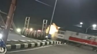 Kondisi Masinis usai Kecelakaam Kereta Api Vs Truk Trailer di Madukoro Semarang