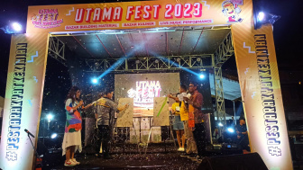 Meriah, Utama Fest 2023 Pesta Rakyat Kekinian di Kota Lama Semarang: Ada Bazar Bahan Bangunan, Kuliner, Lomba Mural