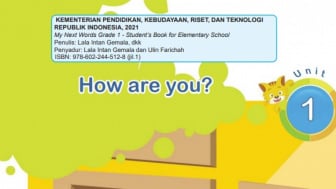 Latihan Soal Bahasa Inggris Kelas 1 SD "Unit 1 How Are You?" Kurikulum Merdeka